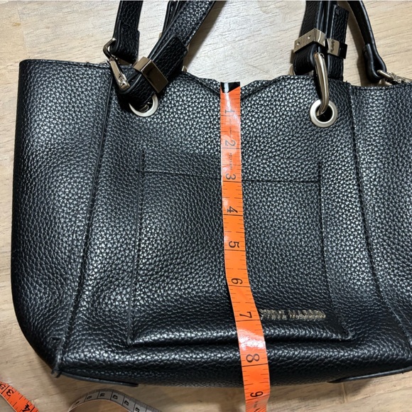 Vegan Steve Madden Black Crossbody/clutch Bag polyurethane with no lining - Picture 2 of 6